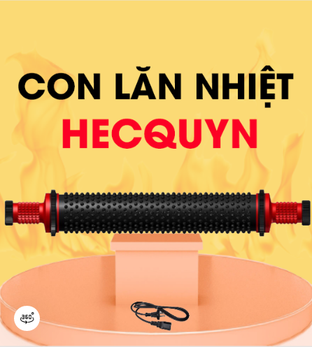 Con lăn nhiệt Hecquyn - Dược Phú Thọ - Chi Nhánh Công Ty CP Dược Phú Thọ Tại Hà Nội
